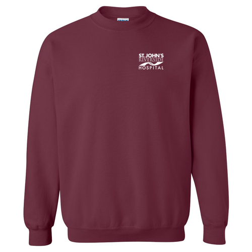 Gildan Heavy Blend Crew Neck Sweatshirt -- Maroon