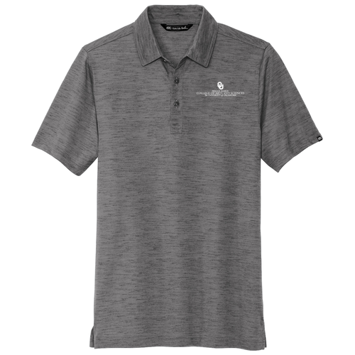 Travismathew Auckland Slub Polo -- Dark Grey