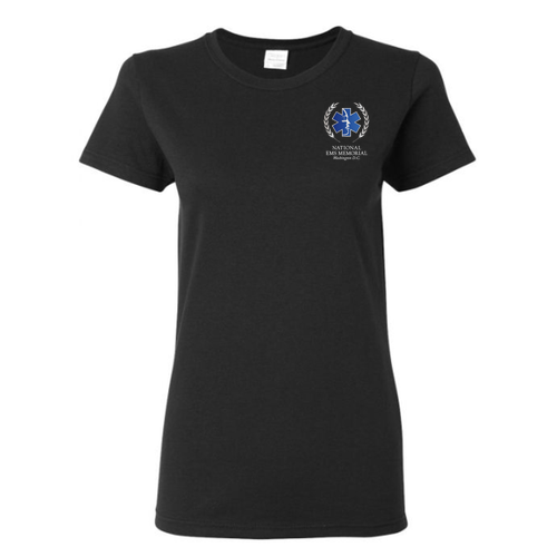 National EMS Foundation Ladies Tee Black