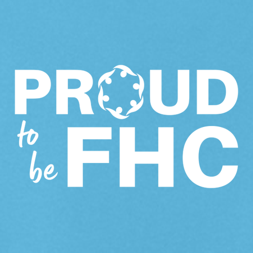 Proud to be FHC 50/50 Blend Basic T-Shirt -- Aquatic Blue