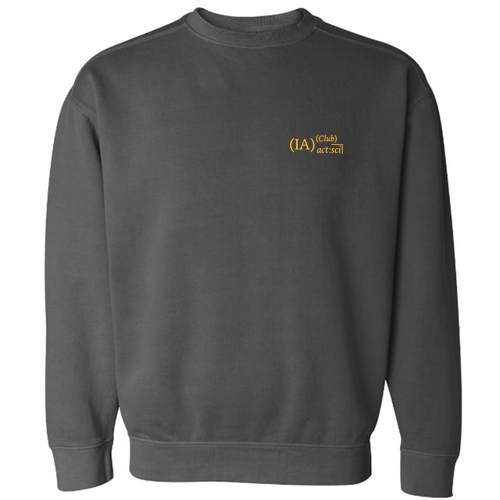 Comfort Colors Crewneck Sweatshirt -- Pepper