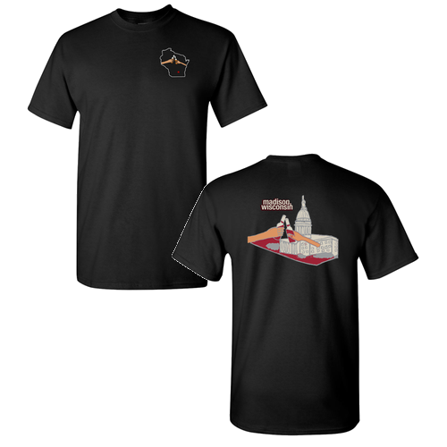 Gildan Heavy Cotton Basic T-Shirt -- Black