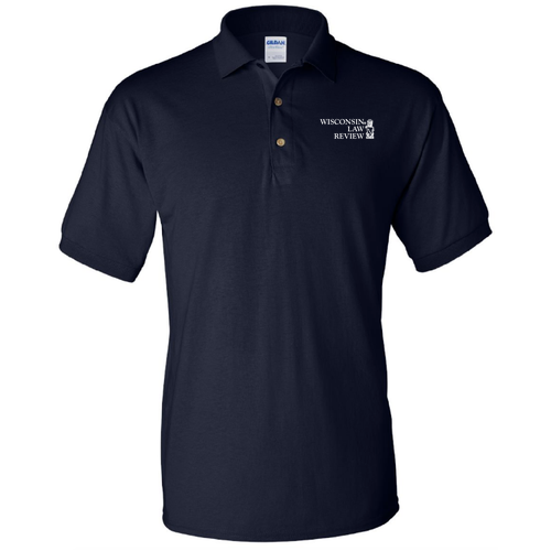 Gildan DryBlend Jersey Polo -- Navy