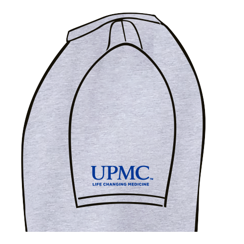 Pitt/Maccabi Short Sleeve Shirt -- Sport Grey