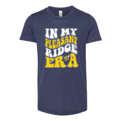 Youth Bella Canvas Soft Fitted Triblend Short Sleeve Tee -- Solid Navy Triblend