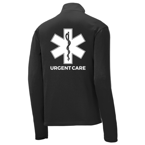 Sport-Tek PosiCharge Competitor Quarter Zip Pullover -- Black