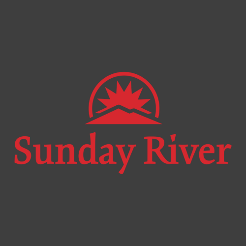 Sunday River Logo 1 Red Ink -- Short sleeve Heavy Metal
