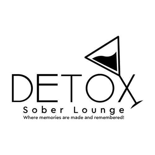 Detox Sober Lounge Tee -- White