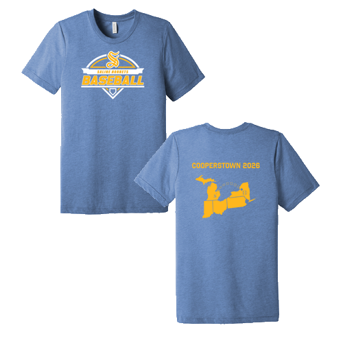 Bella Canvas Triblend Short Sleeve T-Shirt -- Blue Triblend