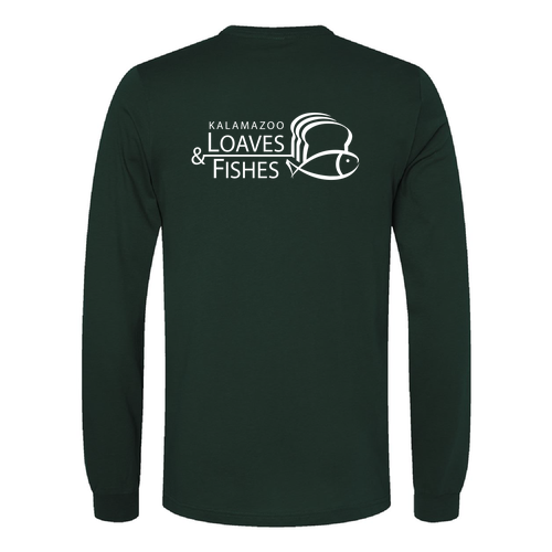 Bella Canvas Unisex Jersey Longsleeve Tee -- Forest