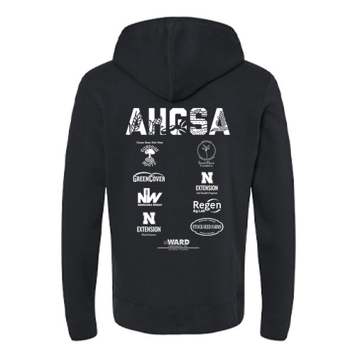 J America Unisex BTB Fleece Hooded Sweatshirt -- Black