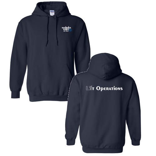 Gildan Heavy Blend Hooded Sweatshirt -- Navy