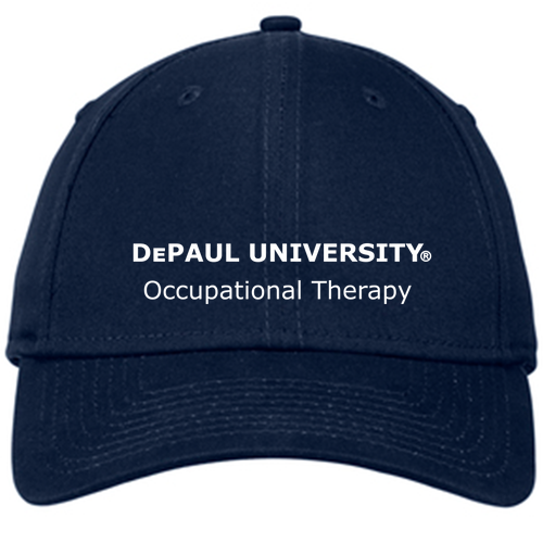 New Era Adjustable Structured Hat -- Deep Navy