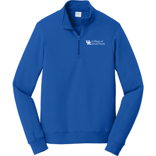 Port & Company Fan Favorite Fleece Quarter Zip COSW