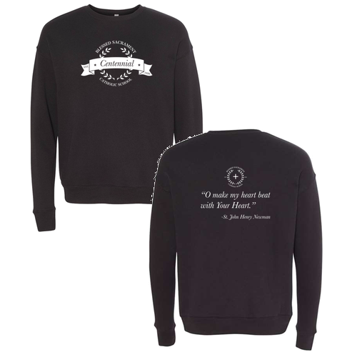 Bella Canvas Unisex Drop Shoulder Fleece Crewneck