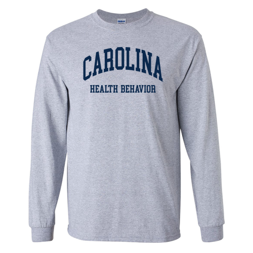 Gildan Ultra Cotton Longsleeve Basic T-Shirt -- Sport Grey
