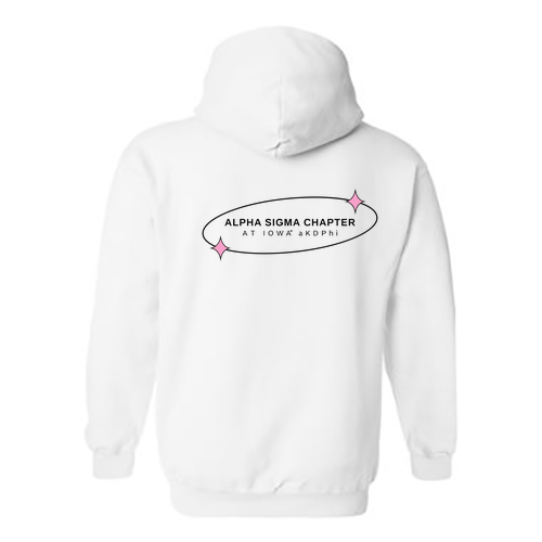 Gildan Heavy Blend Hooded Sweatshirt -- White