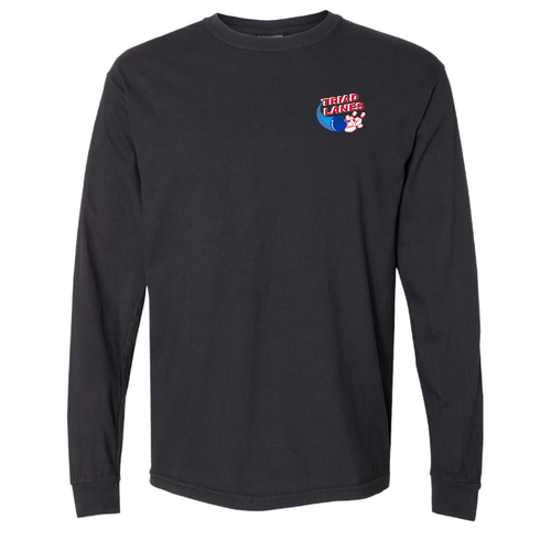 Comfort Colors Ringspun Long Sleeve Tee -- Black