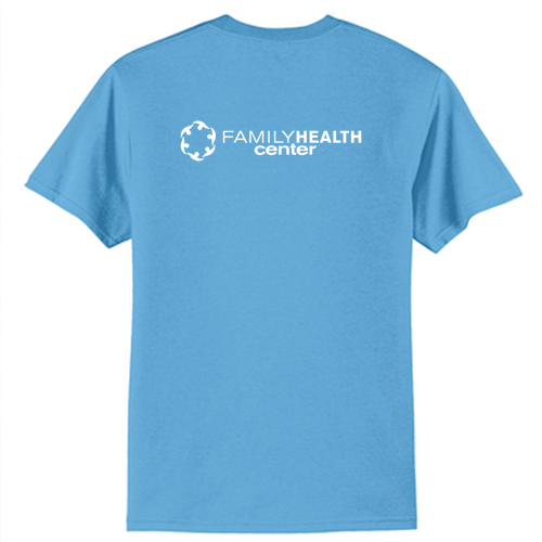 Proud to be FHC 50/50 Blend Basic T-Shirt -- Aquatic Blue