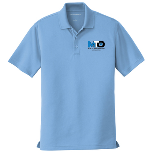 Port Authority Dry Zone UV Micro Mesh Polo -- Carolina Blue up to 6X size