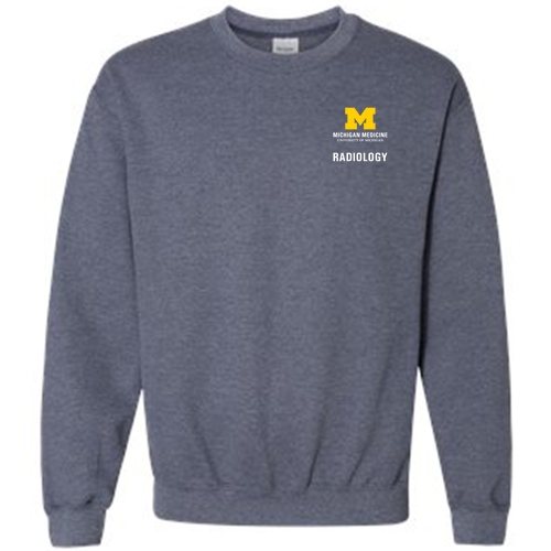 Mens/Unisex Gildan Heavy Blend Crewneck Sweatshirt -- Heather Sport Dark Navy