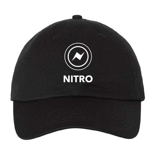 Valucap Bio-Washed Unstructured Hat -- Black