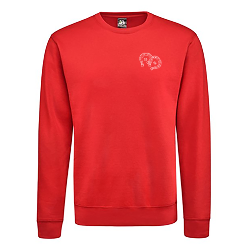 Equestrian Horseshoe Crewneck Sweater