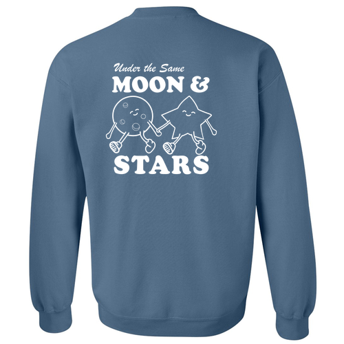 Gildan Heavy Blend Crew Neck Sweatshirt -- Indigo Blue