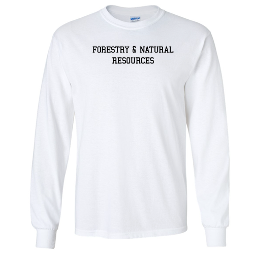 Gildan Ultra Cotton Longsleeve Basic T-Shirt -- White