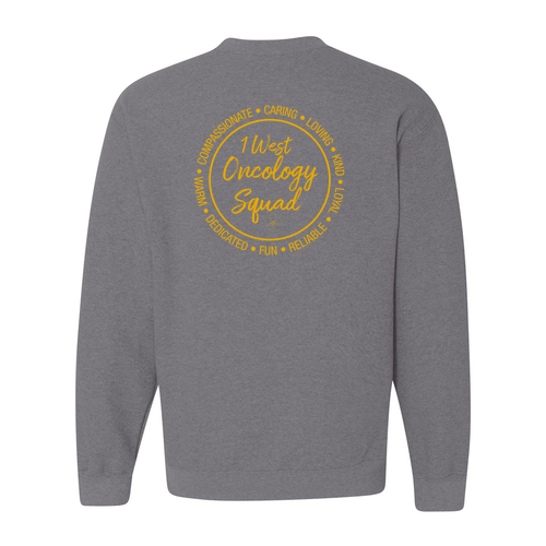Gildan Heavy Blend Crew Neck Sweatshirt -- Graphite Heather