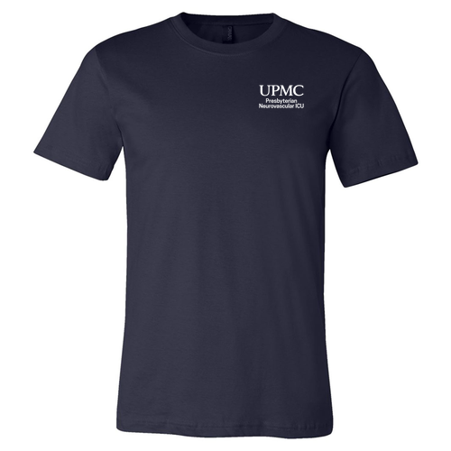 Brain Design Unisex Jersey T-Shirt -- Navy