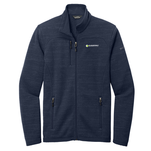 Eddie Bauer Sweater Fleece Full-Zip -- River Blue Navy Heather