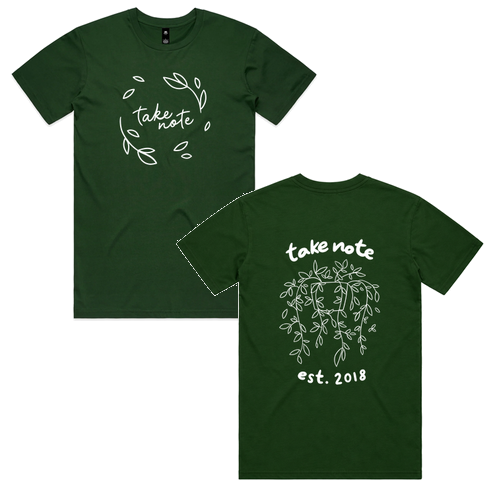 AS Colour Staple Tee -- Forest Green