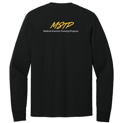 Port and Company Long Sleeve T Shirt -- Jet Black