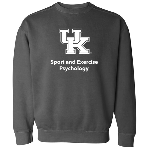 Comfort Colors Unisex Garment-Dyed Crewneck Sweatshirt -- Pepper