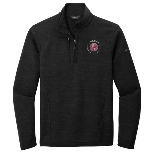 Eddie Bauer Sweater Fleece Quarter-Zip -- Black