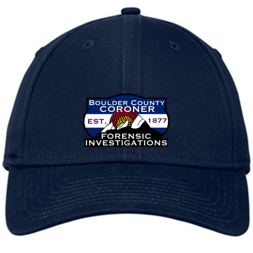 New Era Adjustable Structured Hat -- Deep Navy