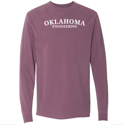 Comfort Colors Ringspun Long Sleeve Tee -- Berry