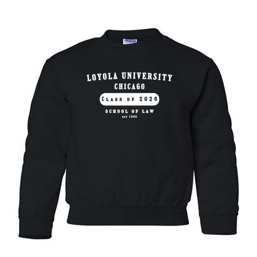 Class of 2026 Crewneck Sweatshirt -- Black