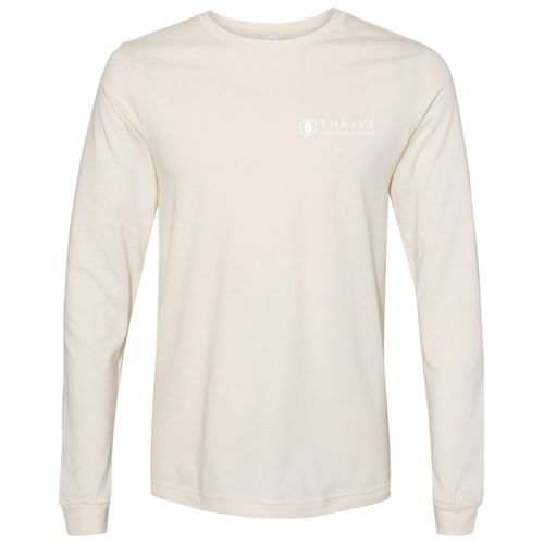 Bella Canvas Unisex Jersey Longsleeve Tee -- Natural