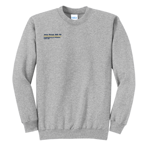 Port and Company Classic Crewneck Sweatshirt -- Athletic Heather