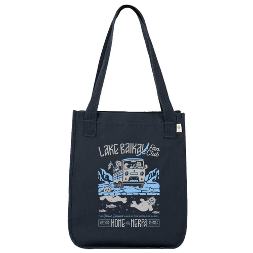 Econscious Organic Cotton Canvas Market Tote -- Navy