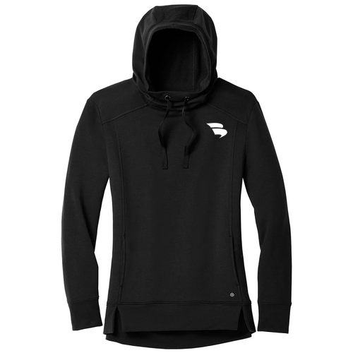 Ogio Ladies Luuma Pullover Fleece Hoodie -- Blacktop