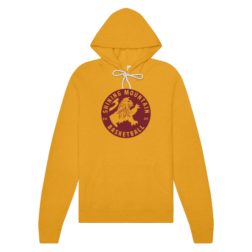 BELLA + CANVAS Sponge Fleece Hoodie -- Heather Mustard