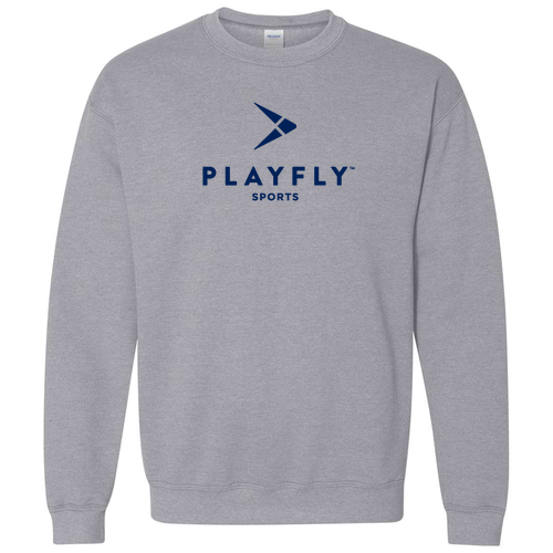 Playfly Sport Grey Crew Neck Sweatshirt