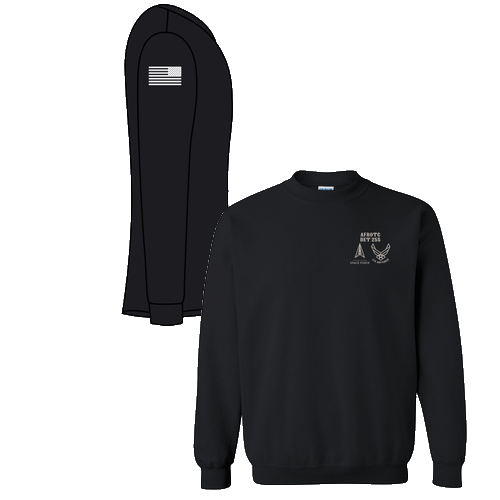 Gildan Heavy Blend Crew Neck Sweatshirt -- Black