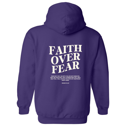 Gildan Heavy Blend Hooded Sweatshirt -- Purple
