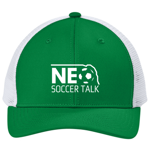 Sport-Tek Club Trucker Cap -- True Kelly Green / White