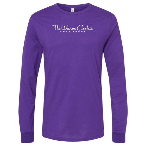 Bella Canvas Unisex Jersey Longsleeve Tee -- Team Purple