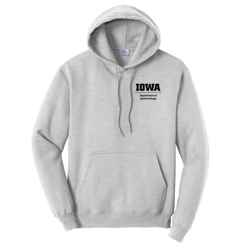 Port and Company Core Fleece Pullover Hooded Sweatshirt -- Ash